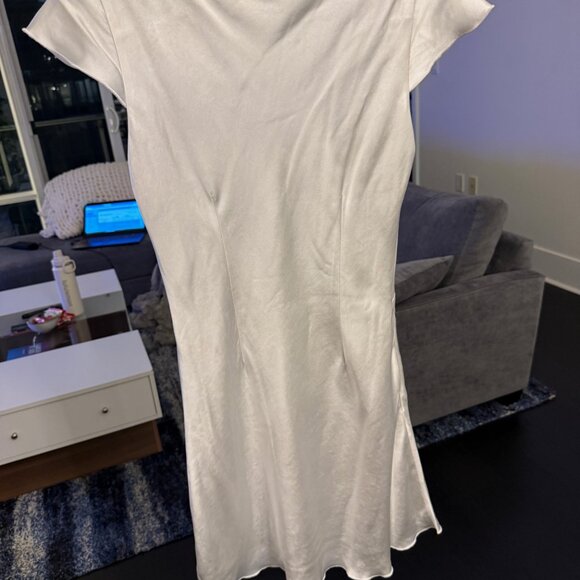 White Meshki Tessa Mini Dress (M) - Picture 5 of 5